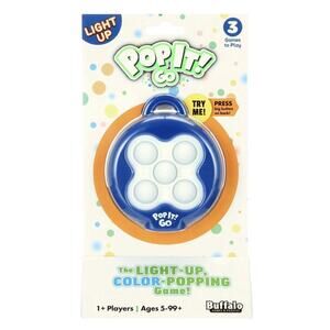 Buffalo Games Boardgame Pop It! Go New